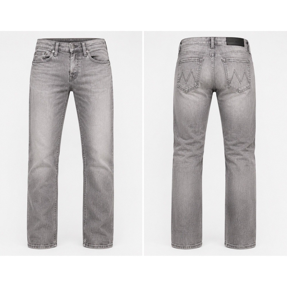 Mother JEANS Tomcat Ankle Jeans Womens 28 GRAY Button Fly Denim